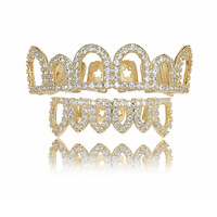 <strong>Best</strong>-<strong>Selling</strong> HIPHOP Hollow Micro-paved Zircon Gold Teeth Grillz Fine Hipster Style for Men or Women on for <strong>Amazon</strong>