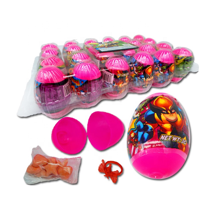 Конфеты оптом пластиковые пасхальные сюрприз яйцо игрушка конфеты