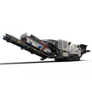 Britador Móvel de Martelo de Alta Qualidade 100-300 T/h com Motor e PLC para Processamento de Pedra em Mineração e Construção - Product Image 1