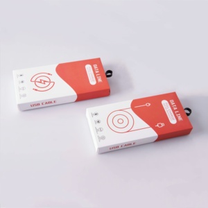 Tùy chỉnh thiết kế sản phẩm điện tử Hộp đa chức năng USB Cáp dữ liệu Adapter Kit cáp bao bì hộp với vỉ - Product Image 3