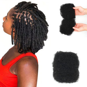 [KAMA Dreads] Meilleures Ventes 30g <span class=keywords><strong>Afro</strong></span> Kinky Vrac Cheveux Vierge Indiens Remy en Gros Kinkys Mèche Ondulation Naturelle Ondulation Libre Cheveux Humains Bruts - Product Image 1
