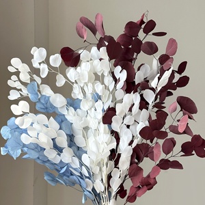 Arreglo de Ramo Personalizado Lovebay, <span class=keywords><strong>Hojas</strong></span> de Manzana Eternas e Inmortales con <span class=keywords><strong>Hojas</strong></span> Redondas Naturales de <span class=keywords><strong>Eucalipto</strong></span> Preservadas - Product Image 3