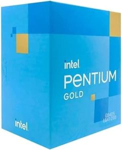 Nouveau processeur de bureau Pentium Gold G6405 4,1 GHz 4 Mo 2 cœurs 14 nm LGA 1151 64 bits avec technologie de virtualisation, emballage en vrac LGA 1151 - Product Image 5
