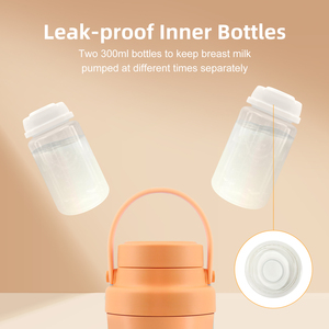 Biberón Enfriador de Leche Materna Momcare con Pantalla Inteligente, Biberón Interior de 300 ml para Uso en la Oficina y Viajes con Bebés - Product Image 4