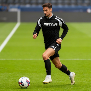 Maßgeschneiderte Winter-Fußballuniformen Kurzer Trainingsanzug Retro Madrid Trikot Europäische Vereins-Wettkampfuniform-Sets - Product Image 4