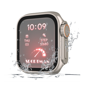 Étui de luxe ultra-complet pour montre 45 mm/44 mm, protection d'écran pour iWatch séries 9, 8, 7, 6, SE, 5 - Product Image 5