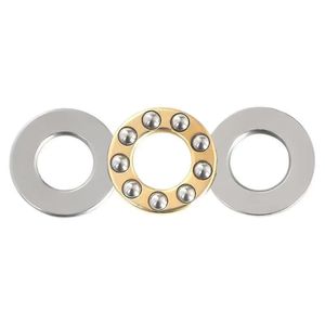 Roulements à billes axiaux miniatures F7-15 F8-14 en acier chromé, cage en acier, précision P0, étanchéité métallique 8*16*5mm - Product Image 1