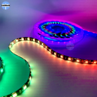 Bande LED RGBIC Ws2811 12V 24V Pixel SPI Lumière Programmable Numérique SMD 5050 3535 Étanche RVB Couleur de Rêve LED Bande Lumineuse