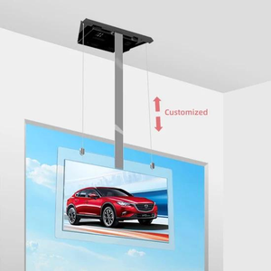 Affichage numérique LCD double face pour magasin <span class=keywords><strong>de</strong></span> détail, 12V, signalétique publicitaire pour vitrine avec fonction texte, fourni par l'<span class=keywords><strong>agence</strong></span> - Product Image 2