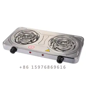 キッチン用品cocina electrica 2 hornillas 2000ワットホットプレートクッキングギャレーコイルホットプレート