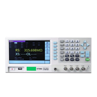 Compteur numérique LCR de précision de paillasse 10Hz-1MHz, testeur d'impédance avec précision de 0,05%, écran LCD TFT 7 pouces 6,5 chiffres, multi-interface