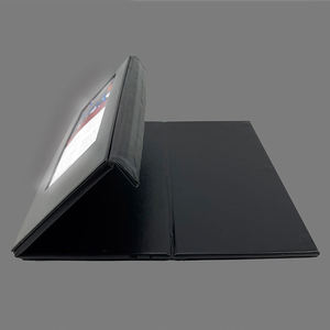 Menú Digital LED Negro al por Mayor, Soporte de Menú LED Triangular para Mesa, Menú Digital para Restaurantes, Bares y Clubes - Product Image 3