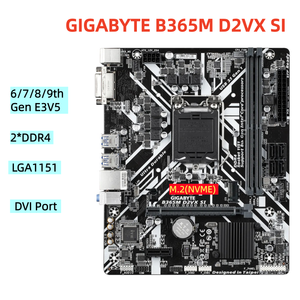 Carte mère de bureau originale pour <span class=keywords><strong>ASUS</strong></span>/GIGABYTE H310 B360 B365 Series LGA1151, Intel 6e/7e/8e/9e génération, double DDR4, M.2, SATA, 64 Go de RAM - Product Image 2