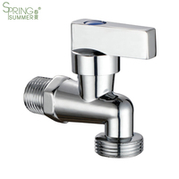 Tuyau d'alimentation moderne OEM pour machine à laver et raccords de robinet de lavabo, robinet chromé à poser sur comptoir
