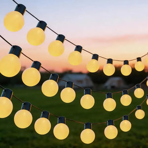 <span class=keywords><strong>Guirnalda</strong></span> de <span class=keywords><strong>Luces</strong></span> Solares LED YN Starlight para Exteriores, 5m, IP65 Impermeable, para Camping, Balcón, Decoración Navideña, Solar/CA/Batería - Product Image 1