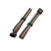 Cable Plano IDC de 40 Pines JFS Audio, Paso de 2.54mm, Longitud de 300mm, 16 Núcleos de Cobre, PVC Electrónico, 110V