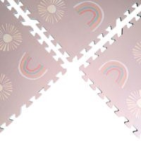 Tapis de jeu puzzle en mousse EVA extra large, écologique et non toxique - Tapis de sol pour bébé épaissi, antichoc et antidérapant pour salle de sport et crèche