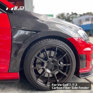 Parafanghi con Prese d'Aria Laterali Anteriori in Fibra di Carbonio per <span class=keywords><strong>Volkswagen</strong></span> Mk7.5 <span class=keywords><strong>Golf</strong></span> 7 Mk7 Gti <span class=keywords><strong>R</strong></span> - Product Image 5
