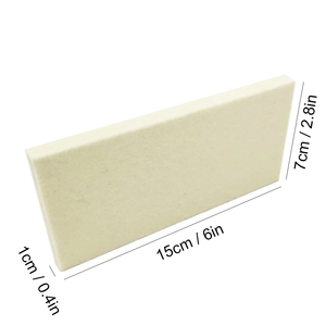 Gratte-<span class=keywords><strong>vitre</strong></span> 4 ''avec manche en bois Raclette en feutre de laine Film vinyle Autocollant pour voiture <span class=keywords><strong>Grattoir</strong></span> en fibre de carbone 3D pour l'emballage de voiture - Product Image 2