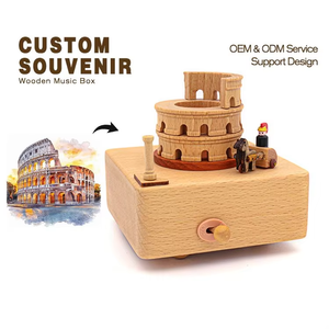 Bán buôn biểu tượng tùy chỉnh Colosseum âm nhạc bằng gỗ hộp với vận chuyển - Product Image 1