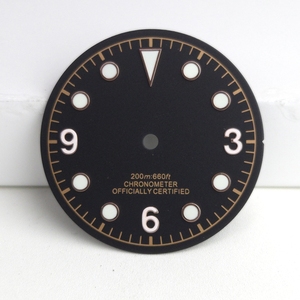 หน้าปัดนาฬิกาขนาด 30.5 มม. แบบปลอดเชื้อ สำหรับกลไก <span class=keywords><strong>Seiko</strong></span> NH35 รองรับการสกรีนโลโก้ OEM  หน้าปัด NH35 สำหรับนาฬิกาอัตโนมัติ <span class=keywords><strong>Seiko</strong></span> Mods อะไหล่นาฬิกา - Product Image 2