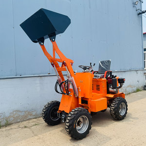 Volnos Mini DIESEL 4x4 bánh xe tải Euro 5 EPA thủy lực với xô vật lộn ngắt cho nông nghiệp xây dựng nông nghiệp - Product Image 1
