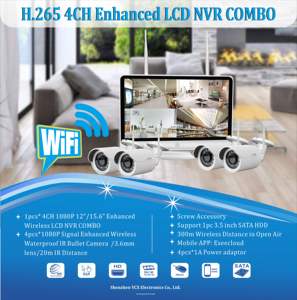 3mp 8ch 4ch Wifi Draadloze Cctv Seucirty Nvr Kits Buiten Nachtzicht Mens & Voertuig Detectie Veiligheid Ip67 Ip Camera - Product Image 6