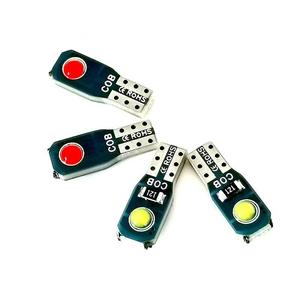 ไฟ LED รถยนต์ T5 Cob 2SMD ไฟแผงหน้าปัด ไฟเกียร์ ไฟแอร์ หลอดไฟ LED หลากสี - Product Image 3