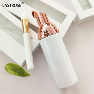 Limpiador de Pestañas OEM de 60 ml, Libre de Aceite, Marca Privada, Espuma para Extensiones de Pestañas, Kits de Champú para Pestañas en Botella Rosa - Product Image 2