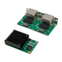Kartu Jaringan Industri Server Gigabit Dual Port Mini PCI-Express ST7543 Tersedia