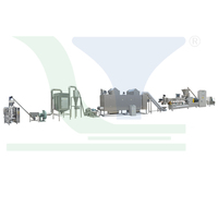 Extrudeuse multifonctionnelle de riz pour bébé économique Systèmes de dosage automatique Ligne de traitement de poudre de nutrition élevée