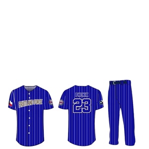 Offre Spéciale OEM Impression Maillots de Baseball Jeunes Uniformes de Baseball Ensemble - Product Image 6