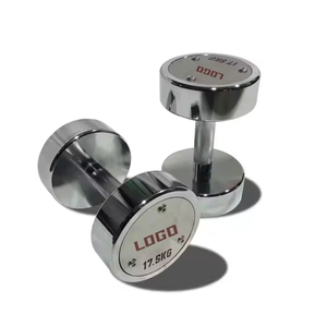 Accesorios comerciales Juego <span class=keywords><strong>de</strong></span> <span class=keywords><strong>mancuernas</strong></span> redondas <span class=keywords><strong>50</strong></span> <span class=keywords><strong>kg</strong></span> Pesas libres Culturismo Gimnasio Pesas Deportes <span class=keywords><strong>Mancuernas</strong></span> <span class=keywords><strong>de</strong></span> acero inoxidable - Product Image 4