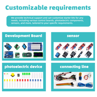 Kit de Componentes Electrónicos de la Mejor Calidad para Entusiastas, Paquete de Componentes UNO R3, Kit de Entrenamiento de Protoboard Analógico para Bricolaje