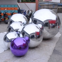 1m 40 "Plafond Décor Mer Argent Gonflable Disco Ball Miroir Noël Miroir Sphère Ballon