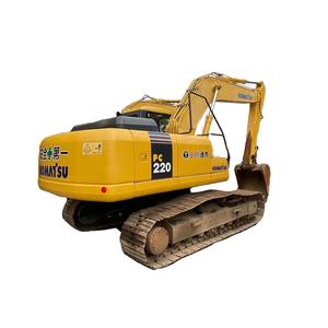 Venta de Fábrica: Excavadoras Komatsu Usadas de 22 Toneladas, Máquina Grande para Movimiento de Tierras con Componentes Clave: Motor, Bomba, Rodamientos, PLC - Product Image 1