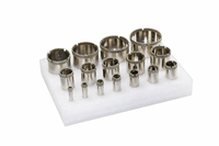 Scie cloche diamantée électroplaquée 55/60/65 mm pour verre, céramique et carreaux de céramique – Service OEM/ODM