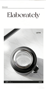 Tasse Thermos Isotherme en Acier Inoxydable Portable, Cadeau d'Affaires, Tasse à Thé avec Séparateur, pour Utilisation en Extérieur, au Bureau et en Voiture - Product Image 6