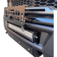 Support de plaque d'immatriculation verrouillable avec treuil coulissant, adapté pour Ford Raptor F150