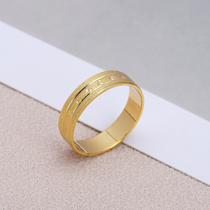 Jxx moins <span class=keywords><strong>cher</strong></span> prix bagues de fiançailles en laiton plaqué or 24 carats bagues de fiançailles mode bagues pour femmes en gros - Product Image 5