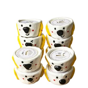 Vela Aromática de Cerámica Hecha a Mano con Forma de Perro, Bonito Soporte de Animales para Decoración del Hogar - Product Image 5