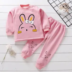 Neue Kinder warme Unterwäsche Set Plus Fleece dicke Jungen und Mädchen Herbst Baby warme Kleidung Baby Kleidung Winter