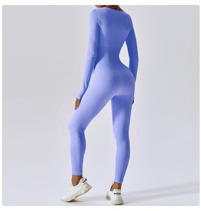 <span class=keywords><strong>Tuta</strong></span> da Yoga Fitness da donna <span class=keywords><strong>tuta</strong></span> intera da palestra <span class=keywords><strong>a</strong></span> coste senza cuciture <span class=keywords><strong>tuta</strong></span> sportiva brasiliana <span class=keywords><strong>a</strong></span> maniche lunghe - Product Image 3