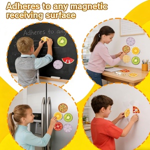 Rompecabezas Magnético Educativo <span class=keywords><strong>de</strong></span> Fracciones <span class=keywords><strong>de</strong></span> Pizza Personalizado, Tarjetas <span class=keywords><strong>de</strong></span> Matemáticas <span class=keywords><strong>de</strong></span> Doble Cara, Juego <span class=keywords><strong>de</strong></span> Manipulativos <span class=keywords><strong>de</strong></span> Fracciones para <span class=keywords><strong>el</strong></span> Aprendizaje <span class=keywords><strong>de</strong></span> Matemáticas - Product Image 3