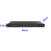 Matrice vidéo à panneaux TFT LCD / LED avec 4 entrées et 4 sorties