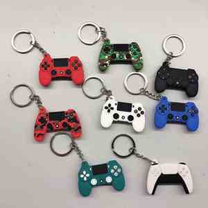 Hot Sale <b>Key</b> <b>Chain</b> Super Creative Game Machine Wholesale <b>Key</b> Ring Mini Cute Cartoon Gamepad Joystick Fit Car Bag Trinkets Custom - Product Image 1