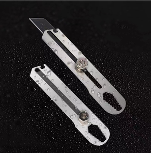 Phổ Biến Đẹp Có Thể Thu Vào Hộp Cắt Thép Không Gỉ Làm Sạch Lưỡi Cắt Giấy Tiện Ích Dao Bán Buôn Thép Hộp Cắt - Product Image 4