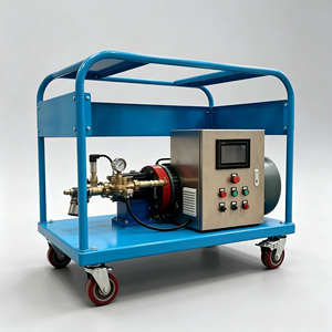 Bomba de Prueba Industrial con Soporte OEM y ODM, Bomba de Chorro de Agua de Alta Presión Portátil de 20/30/50Mpa - Product Image 2