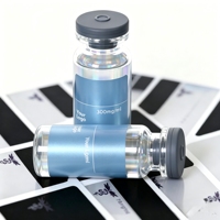 Étiquettes personnalisées en vinyle imperméable pour flacons de peptides à usage pharmaceutique, pour flacons de 3 ml, 5 ml, 10 ml, commandes en gros pour les soins de santé