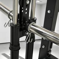 Rack de musculation multifonctionnel commercial avec Smith Machine et Cable Crossover intégré, équipement de fitness complet pour la maison